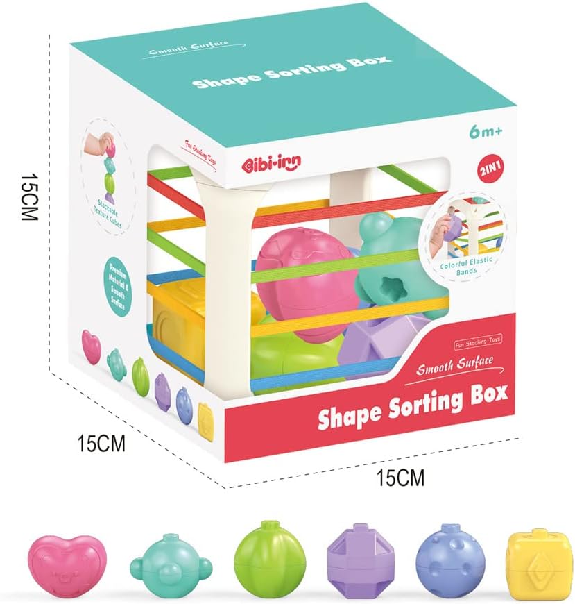 2 in 1 Shape Stacking Box