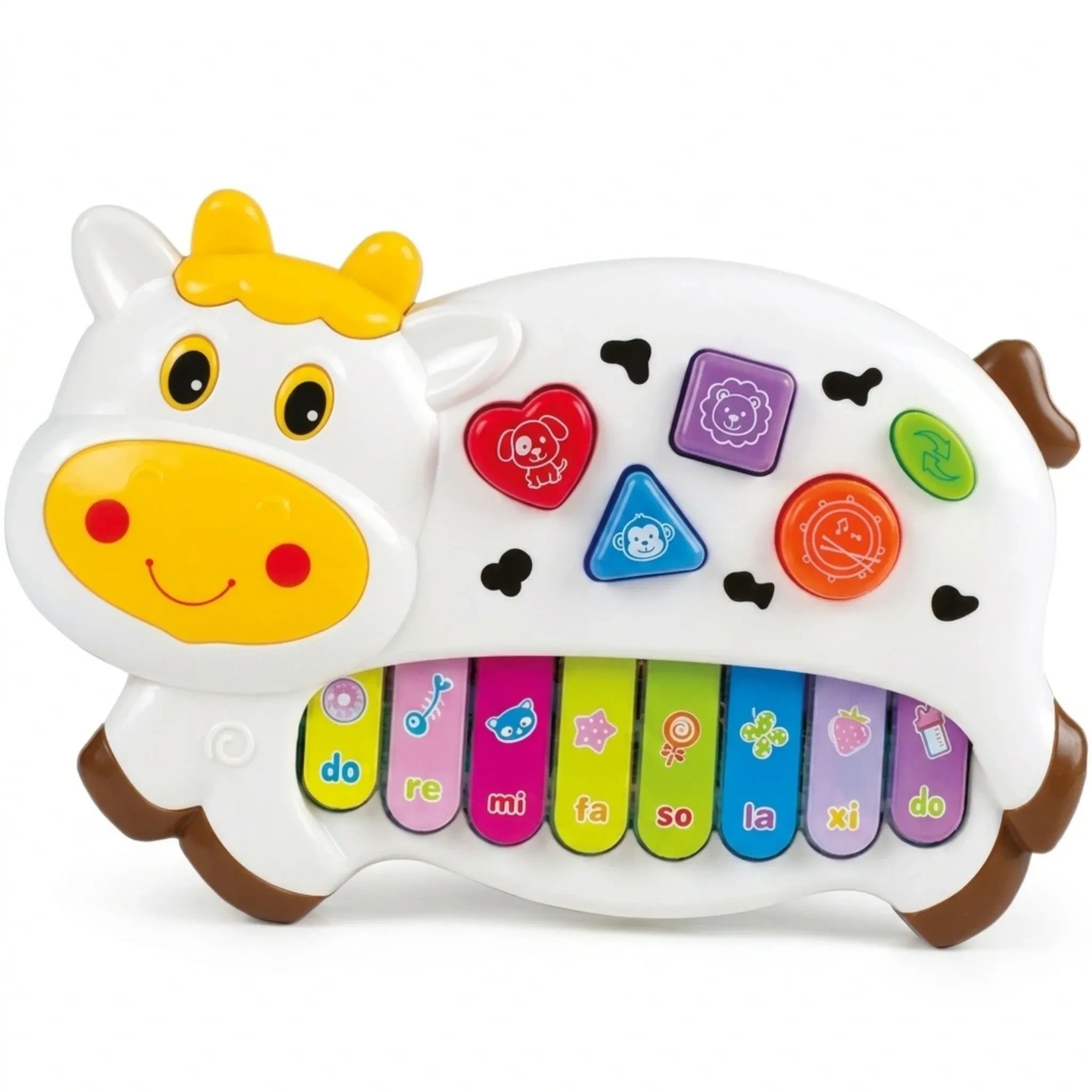 Piano Cow Musical Toy