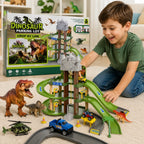 Dinosaur Parking Lot Track Set