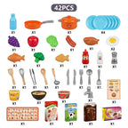 Happy Kitchen Cooker Playset - 42 Pcs