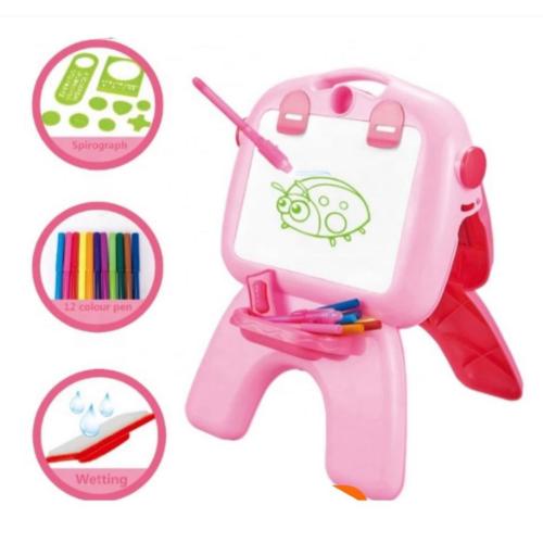 Kids 2-in-1 Learning Easel & Drawing Board