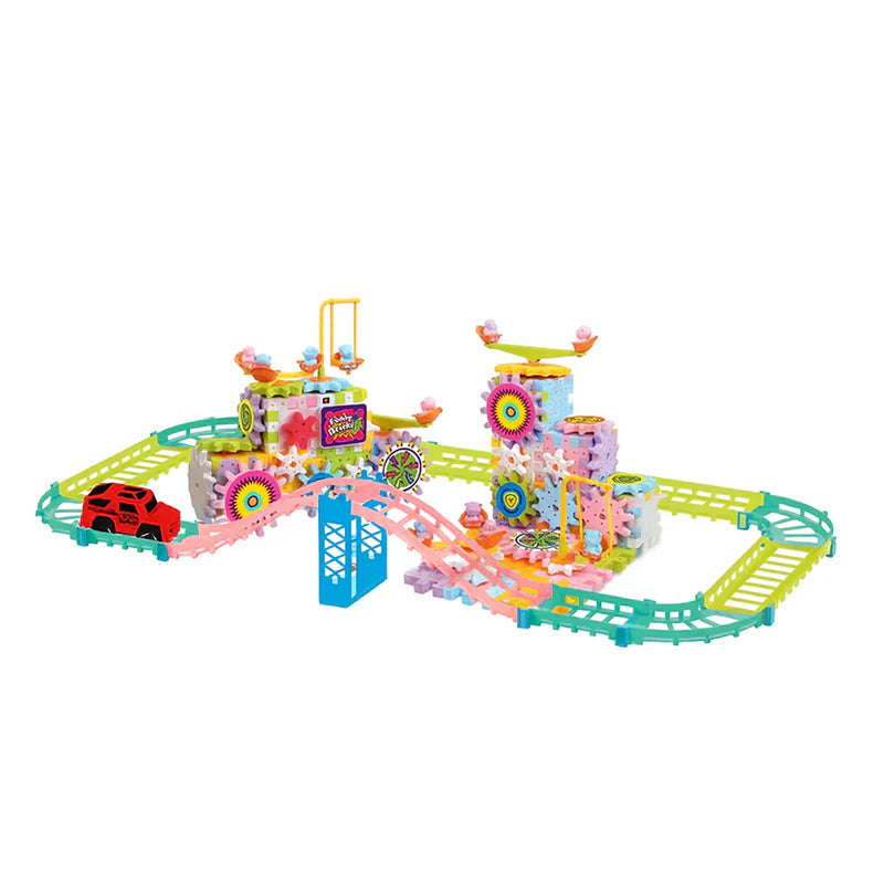 Building Shapes Puzzle 3+