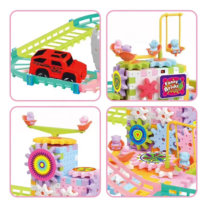 Building Shapes Puzzle 3+
