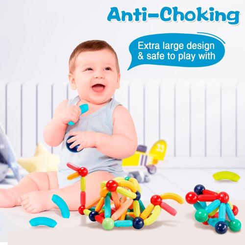 Magnetic Bar Blocks Construction Set