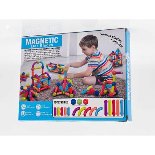 Magnetic Bar Blocks Construction Set