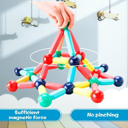 Magnetic Bar Blocks Construction Set