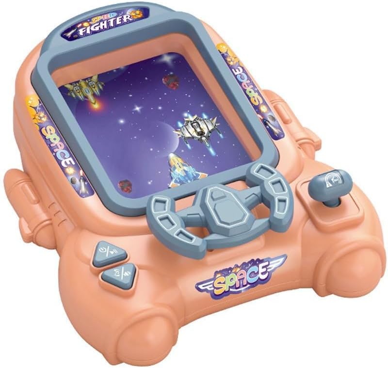Fighter Adventure Space Game Console - with Steering Wheel