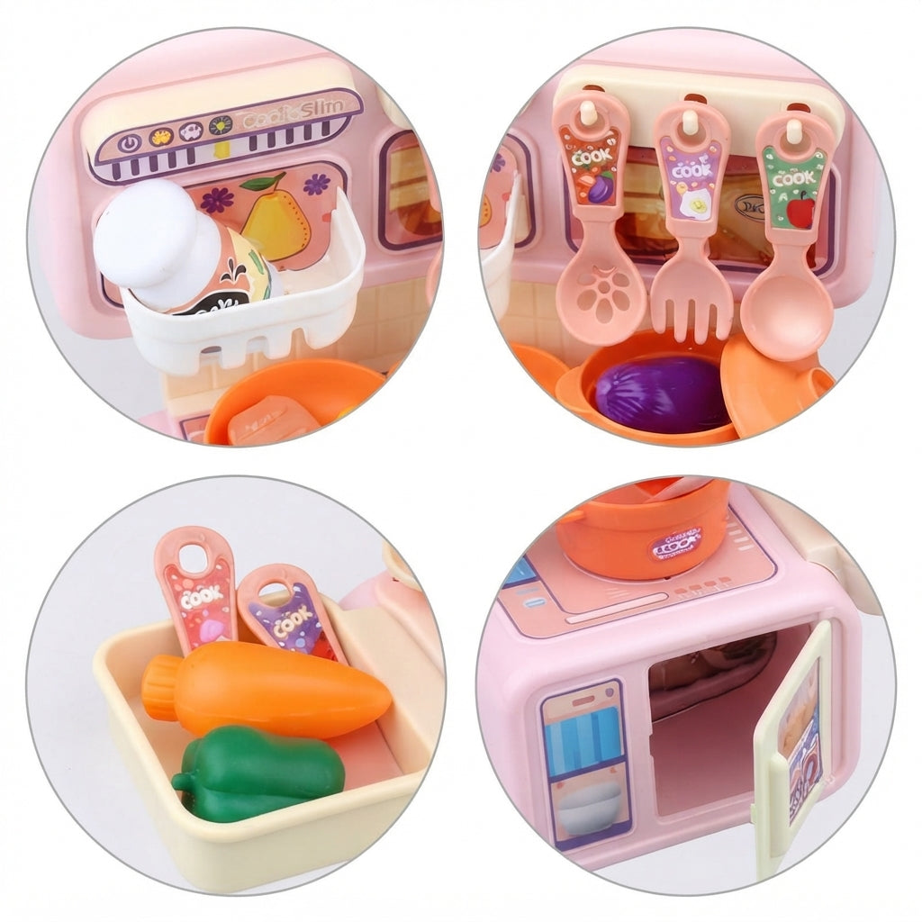 Mini Kitchen Cooker Playset