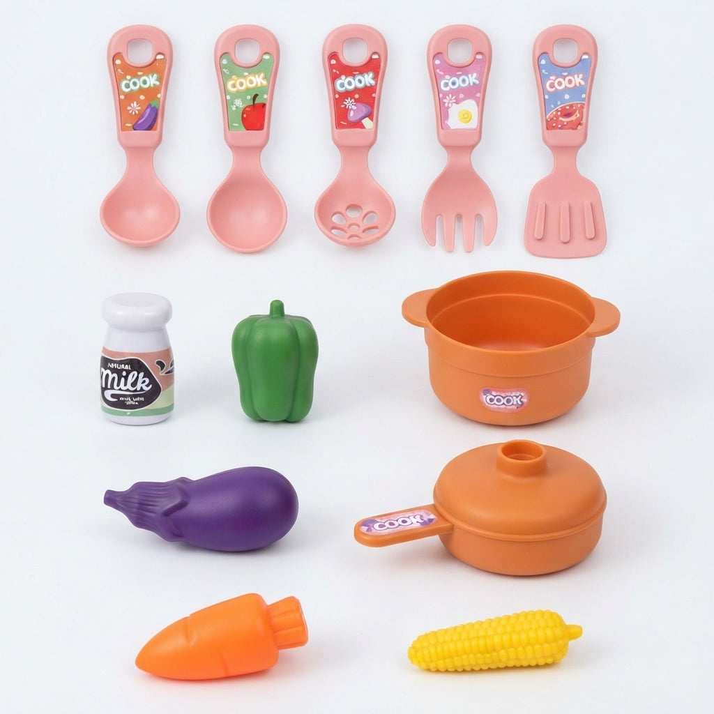 Mini Kitchen Cooker Playset